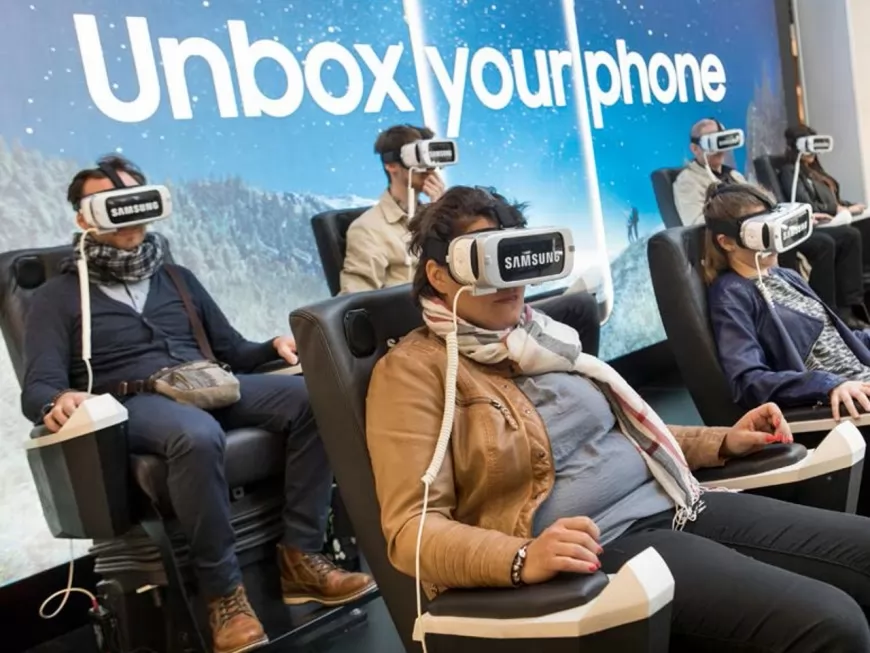 Expériences en réalité virtuelle au centre commercial de la Part-Dieu