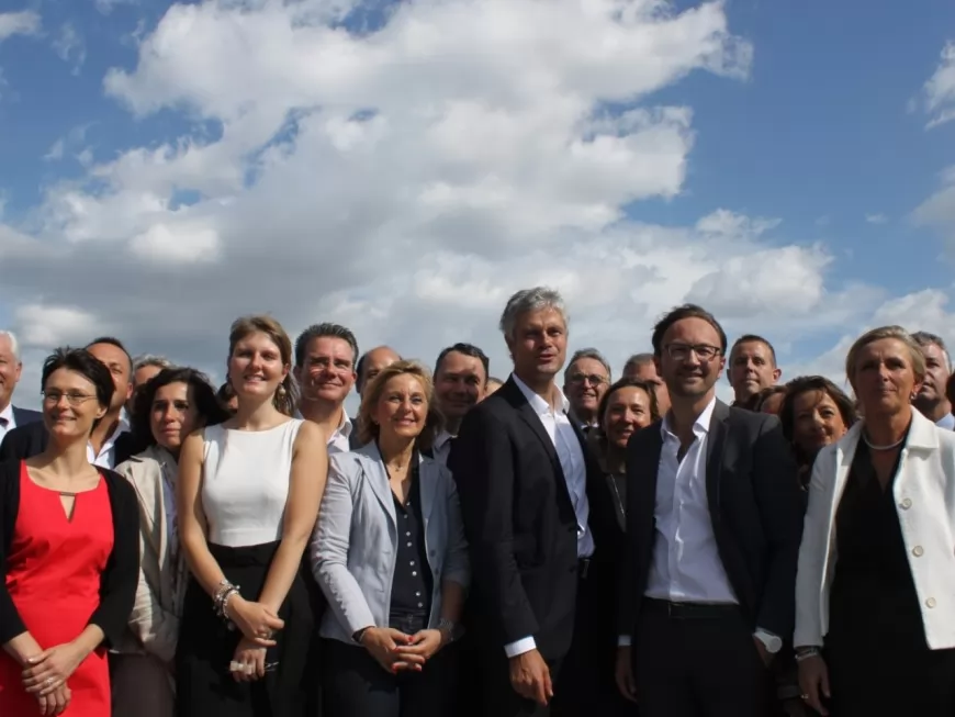 Régionales : Laurent Wauquiez a présenté ses chefs de file sous le signe de l’alliance