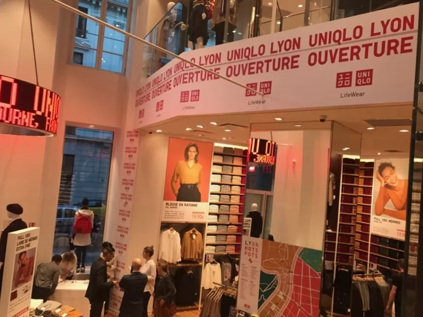 L’ouverture d’Uniqlo à Lyon, c’est ce vendredi !