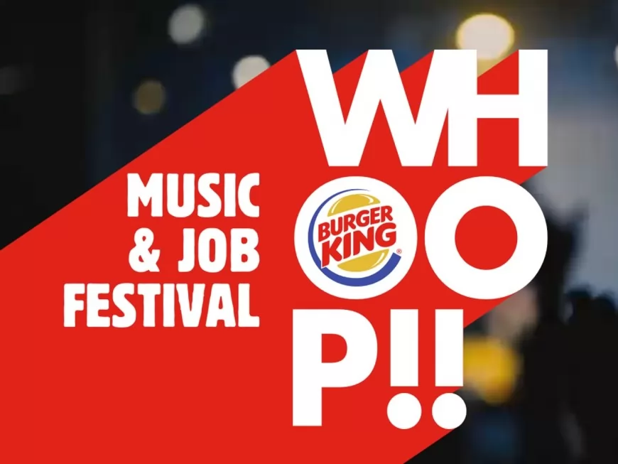 Burger King recrute à Lyon avec son Whoop!! Music & Job festival
