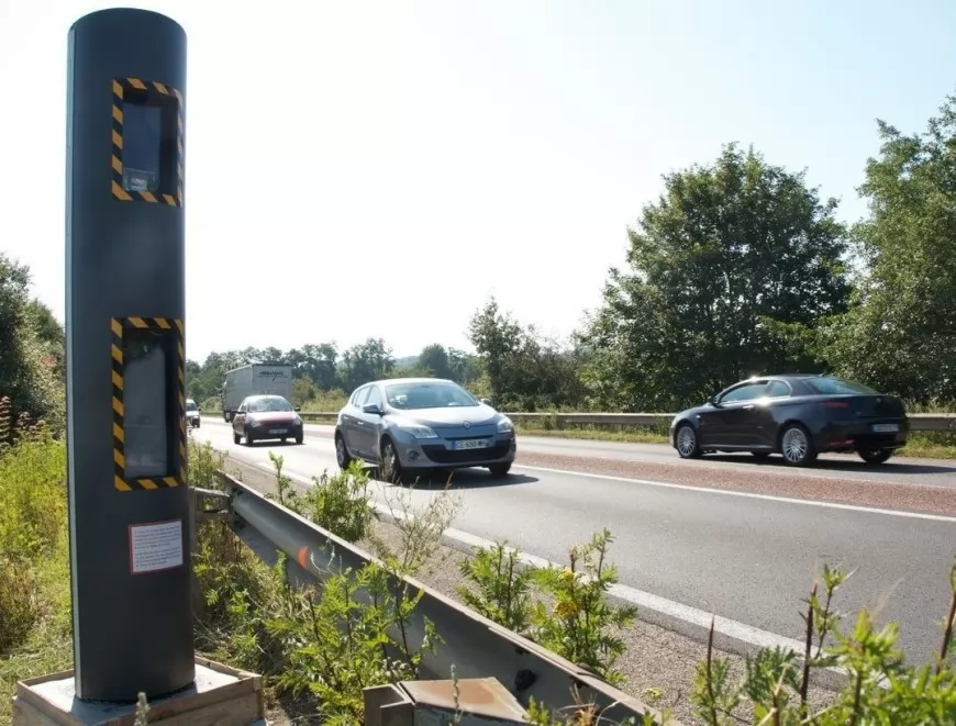 Un radar discriminant pour les autocars installé en Auvergne-Rhône-Alpes