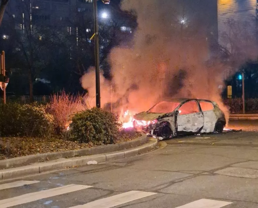 Près de Lyon : de nouveaux affrontements avec la police éclatent au Terraillon 