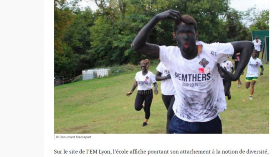Après avoir imité un singe et réalisé une blackface, un élève de l’EM Lyon sanctionné par un jury disciplinaire