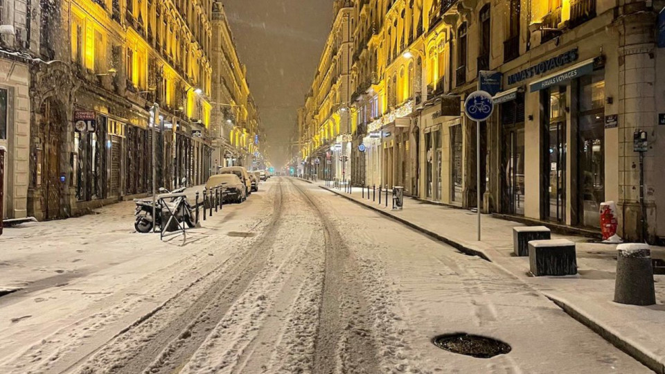 Neige à Lyon : vers une journée difficile sur les routes ce vendredi ?