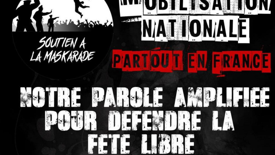Lyon : manifestation ce samedi pour soutenir les organisateurs de la rave-party du nouvel an en Bretagne