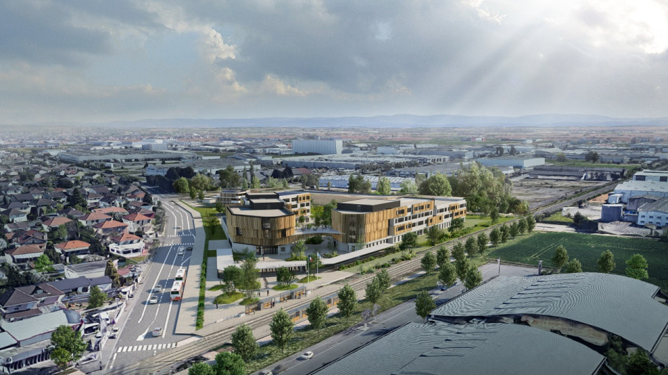 La Région dévoile le projet architectural du lycée Colonel Arnaud Beltrame de Meyzieu