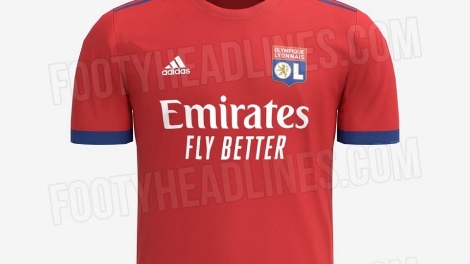 Les nouveaux maillots extérieurs 2021-22 de l’OL fuitent 