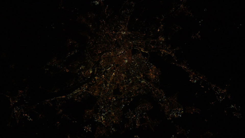 Lyon de nouveau photographiée depuis l’espace par Thomas Pesquet