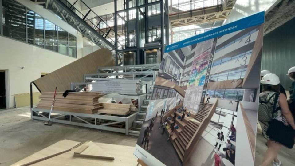 Lyon : à Gerland, le lycée Charles Mérieux accueillera ses premiers élèves en septembre