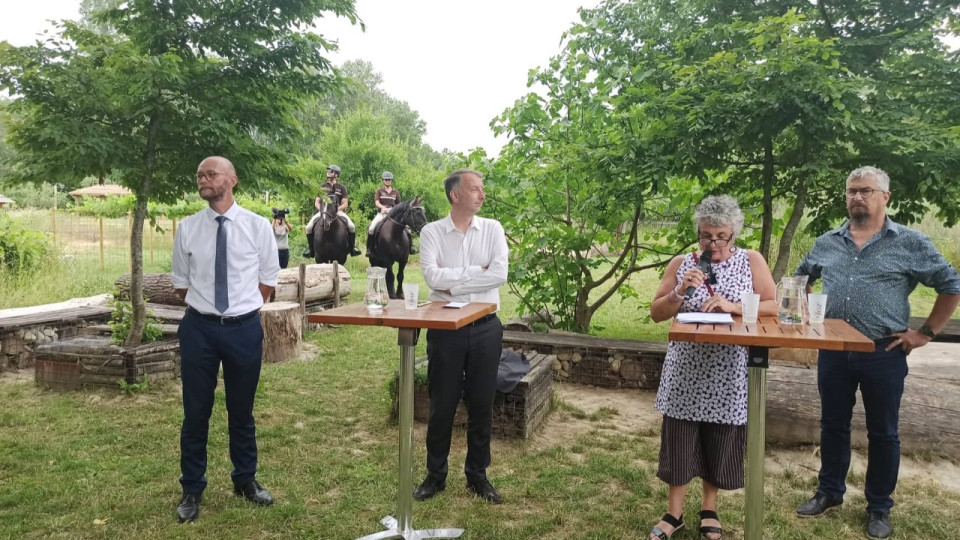 Métropole de Lyon : en plein cœur du Grand Parc de Miribel-Jonage, les écologistes détaillent leur "plan nature" à 44 millions d'euros