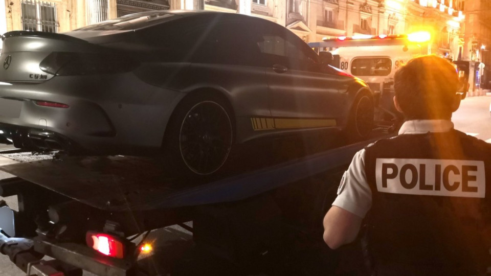 Lyon : un automobiliste interpellé lors d'une opération de contrôle anti-rodéo