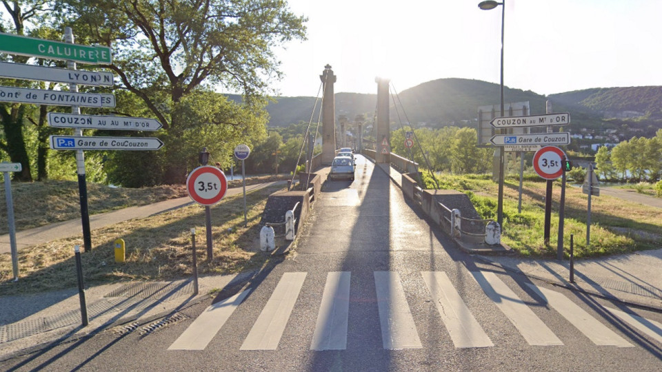 Près de Lyon : le pont de Couzon a rouvert à la circulation