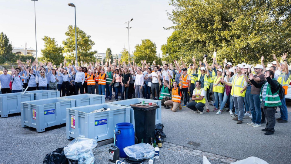 700 kg de d&eacute;chets collect&eacute;s lors du premier Clean in Lyon