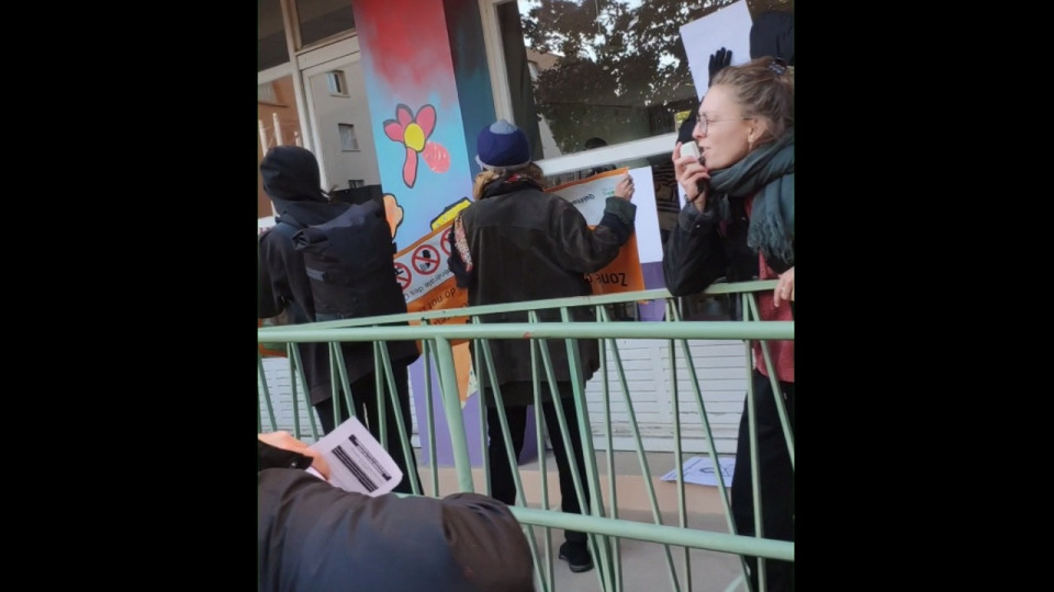 Près de Lyon : des militants tentent de perturber le lancement de la semaine de l'hospitalité