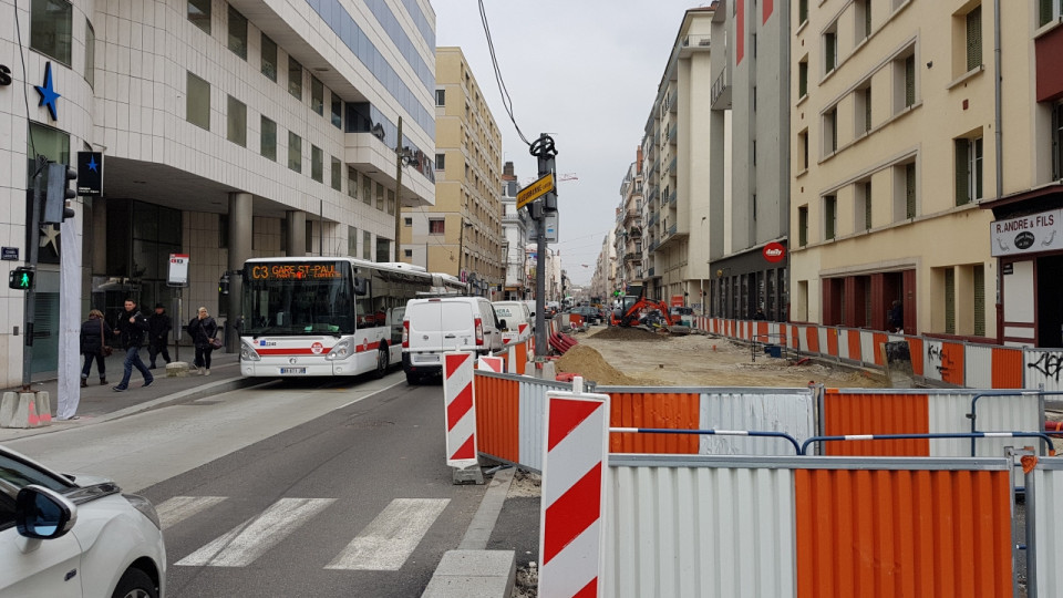 Lyon : le cours Lafayette va fermer pendant quatre mois pour des travaux