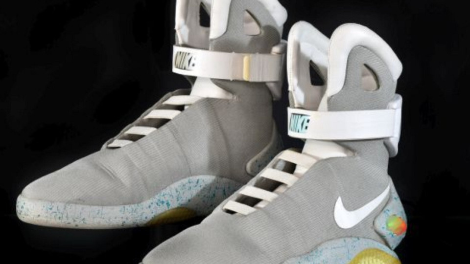 Les baskets de Marty Mc Fly (Retour vers le futur) vendues aux enchères à Lyon