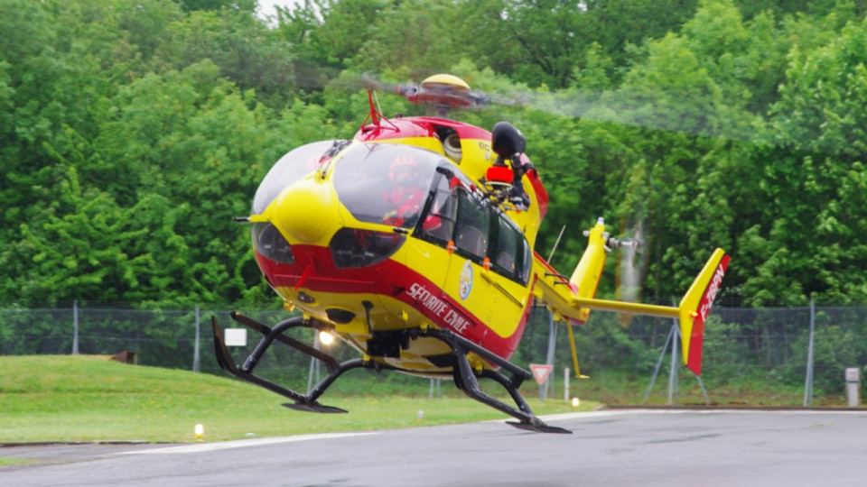 Une conductrice héliportée à l'hôpital Lyon-Sud après un accident