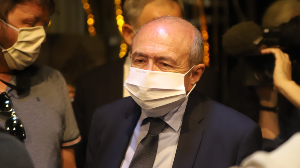 Gérard Collomb a passé le Nouvel An confiné à cause du Covid-19