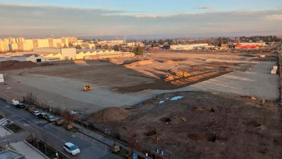 Près de Lyon : la construction de la LDLC Arena a débuté