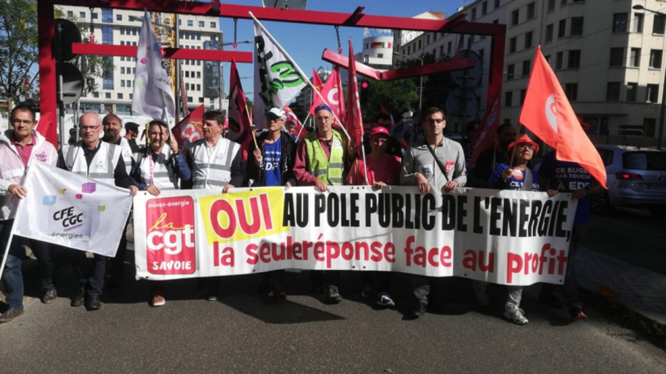 Lyon : les électriciens et gaziers appelés à la grève contre "le saccage d'EDF"