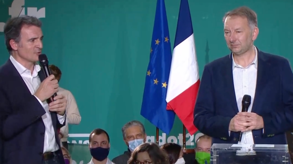 Meeting de Yannick Jadot à Lyon : "Nous avons raison depuis trop longtemps sur beaucoup de sujets", selon Bruno Bernard