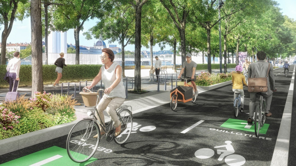 Chantier de la 1ère Voie Lyonnaise : "Ca améliorera la circulation de tous les usagers"