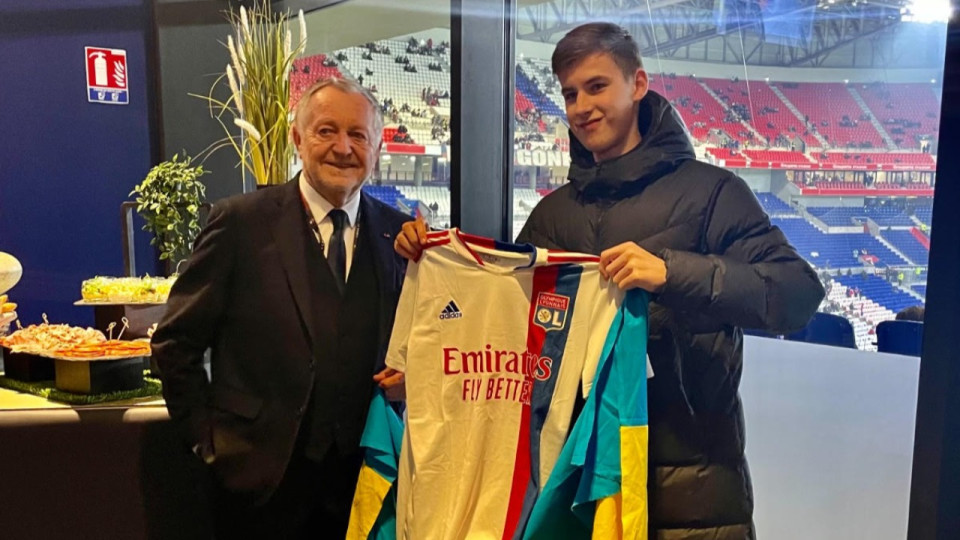 L’OL recueille un jeune footballeur ukrainien réfugié
