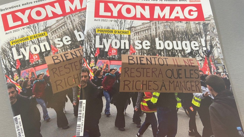 Lyon se bouge pour le pouvoir d'achat en Une de LyonMag (avril)