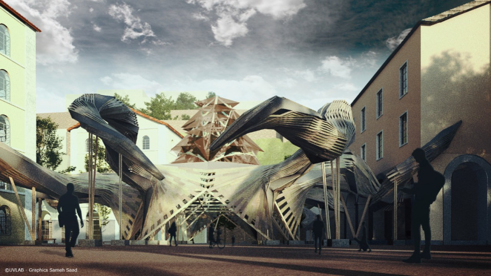 Lyon : apparition d’un Kraken sur l’esplanade des Subsistances