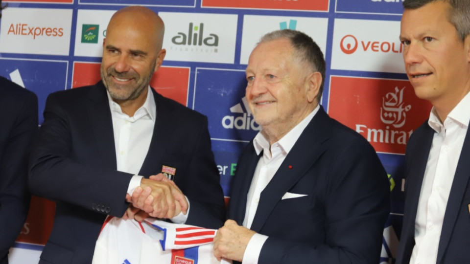 Jean-Michel Aulas : "Peter Bosz sera l’entraîneur de l’OL la saison prochaine"