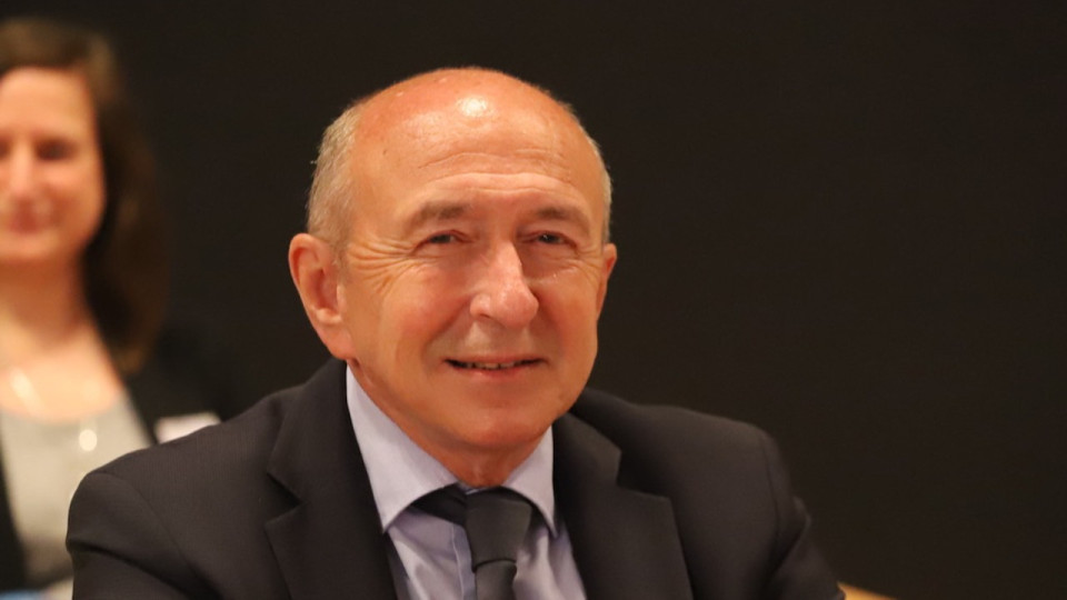 Gérard Collomb face à la victoire d’Emmanuel Macron