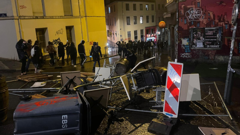 Manifestation de l'ultra-gauche à la Croix-Rousse : deux personnes interpellées après les violences