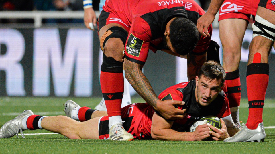 Le LOU Rugby bat Glasgow et file en demi-finale de Challenge Cup - VIDEO