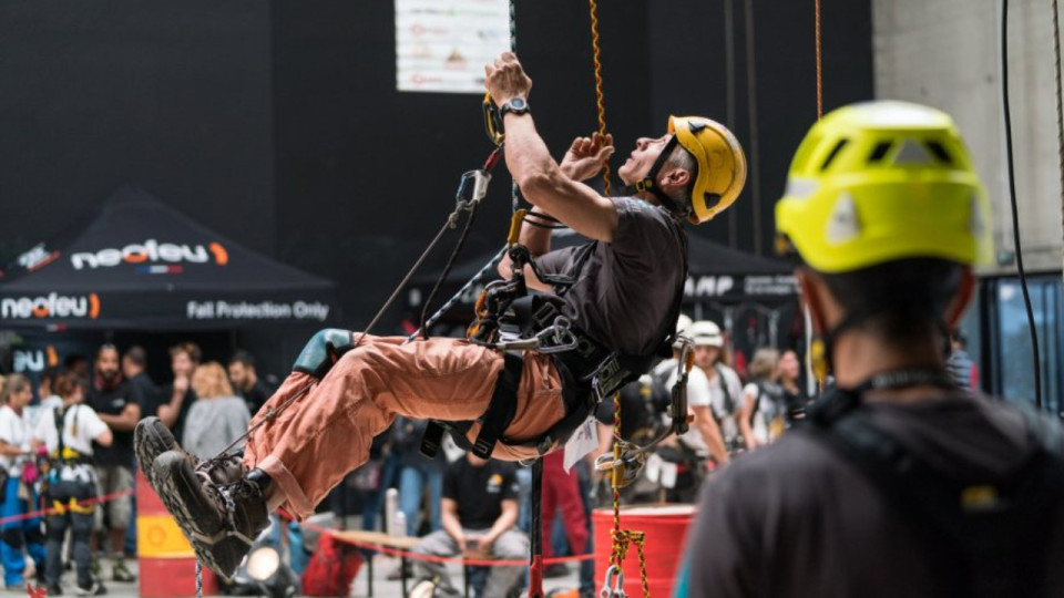 Lyon : la 10e &eacute;dition du championnat de France des cordistes se d&eacute;roule &agrave; la Confluence