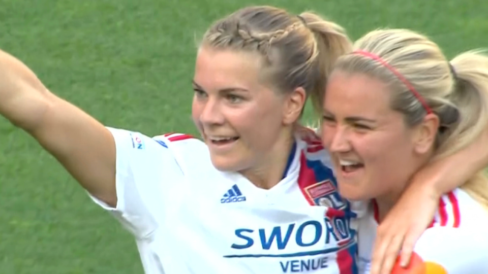 L’OL féminin remporte son 8e titre européen face au FC Barcelone