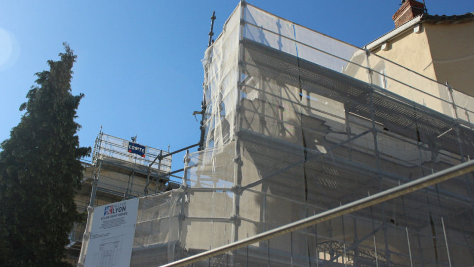 Lyon : l’église Saint-Irénée se refait une beauté