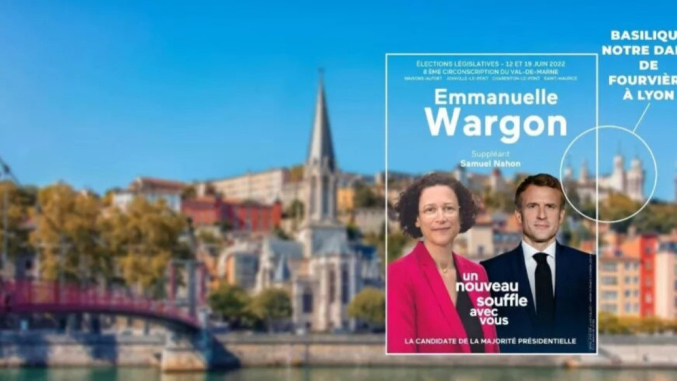 Candidate dans le Val-de-Marne avec une affiche lyonnaise, Emmanuelle Wargon ne voit pas où est la polémique