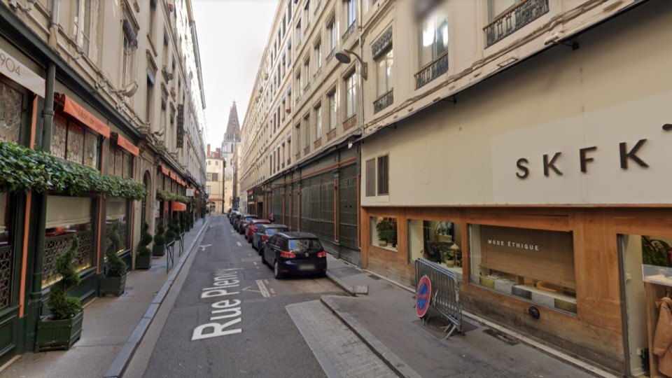 Lyon : un incendie en plein cœur de la Presqu’île met sept personnes au chômage technique