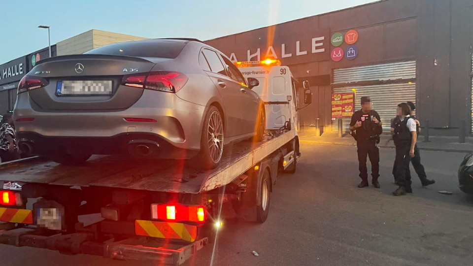 Gros coup de filet de la police lors du rassemblement sauvage de tuning près de Lyon