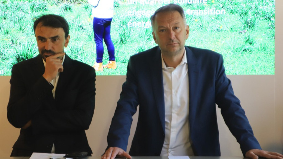 Une d&eacute;l&eacute;gation venue du B&eacute;nin accueillie par Gr&eacute;gory Doucet et Bruno Bernard &agrave; Lyon