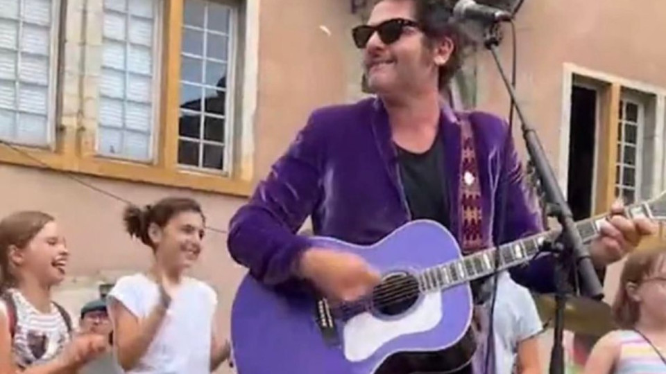 Lyon : Matthieu Chedid donne un concert surprise pour la Fête de la Musique