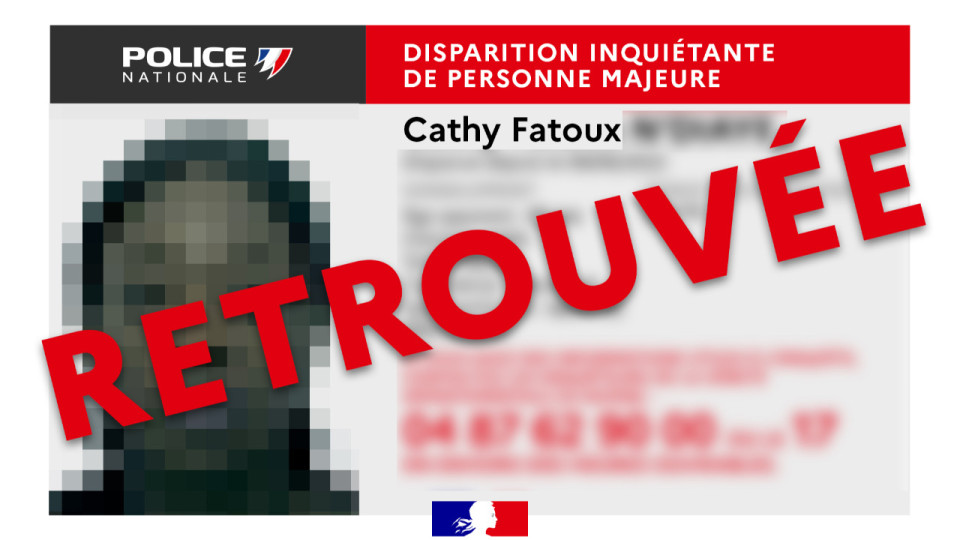 Lyon : la trentenaire disparue retrouv&eacute;e saine et sauve