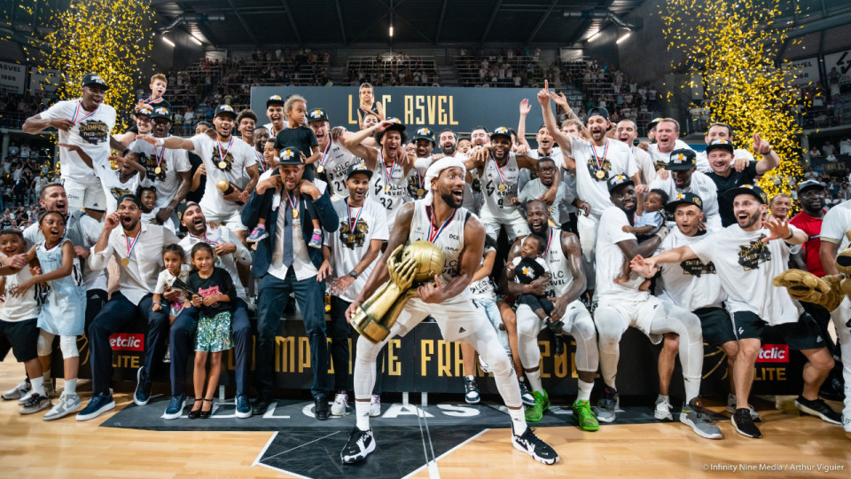 Basket : au bout du suspens, l'ASVEL remporte son 21e titre de champion de France