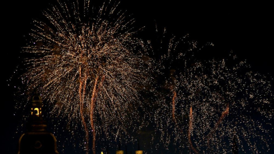 Un feu d'artifice "à l'état pur" à Lyon pour le 14 juillet