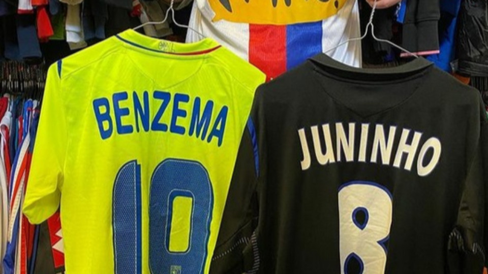 Une boutique éphémère de maillots vintage de foot ouvre ses portes à Lyon !