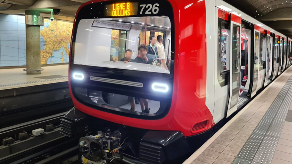 La ligne de métro B encore à l'arrêt ce week-end