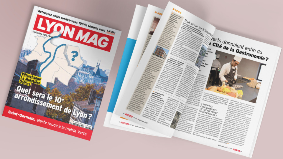 LyonMag : un 10e arrondissement pour Lyon en Une du mois de septembre !
