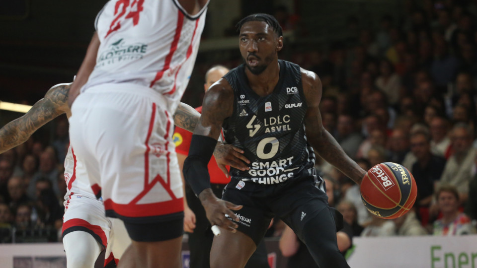 A Cholet, l’ASVEL démarre sa saison par une courte défaite (91-89)