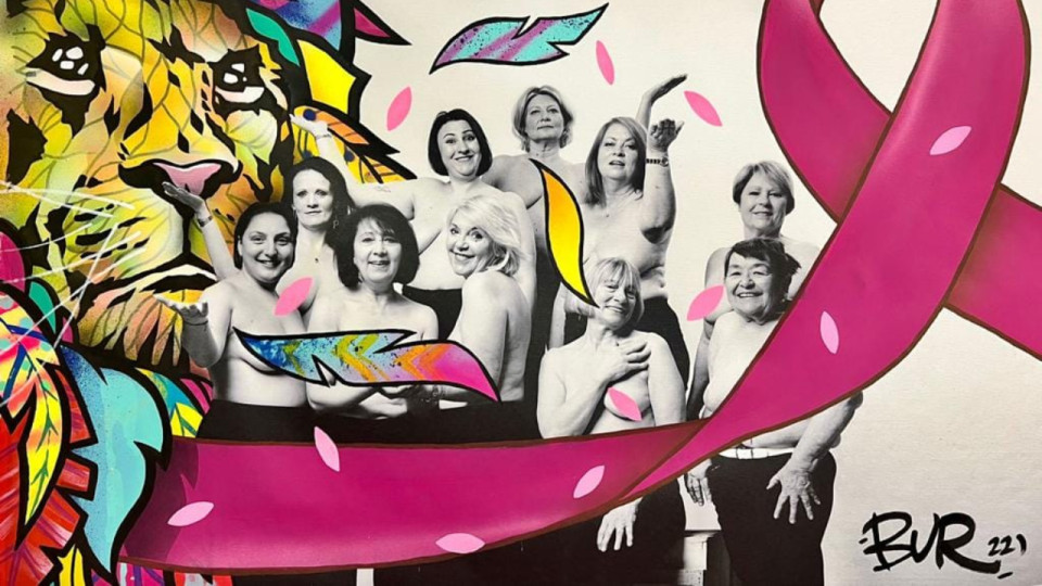 Près de Lyon : des élues posent seins nus pour la bonne cause