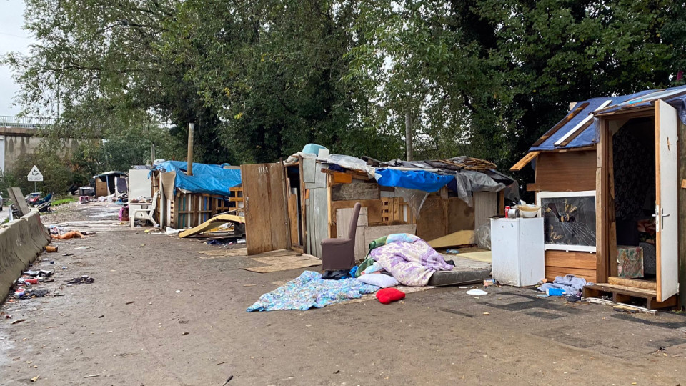 Le campement porte de Croix-Luizet de Villeurbanne &eacute;vacu&eacute; ce mercredi
